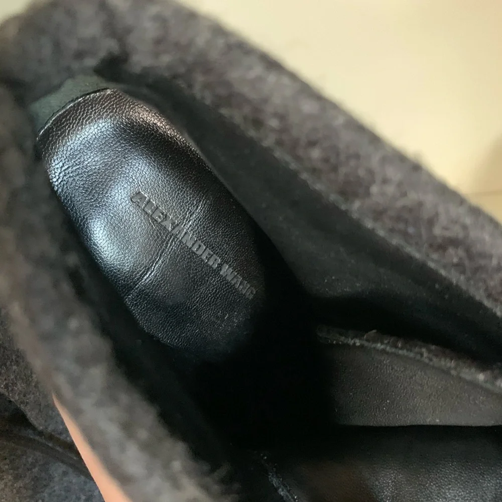 Alexander Wang platform boots